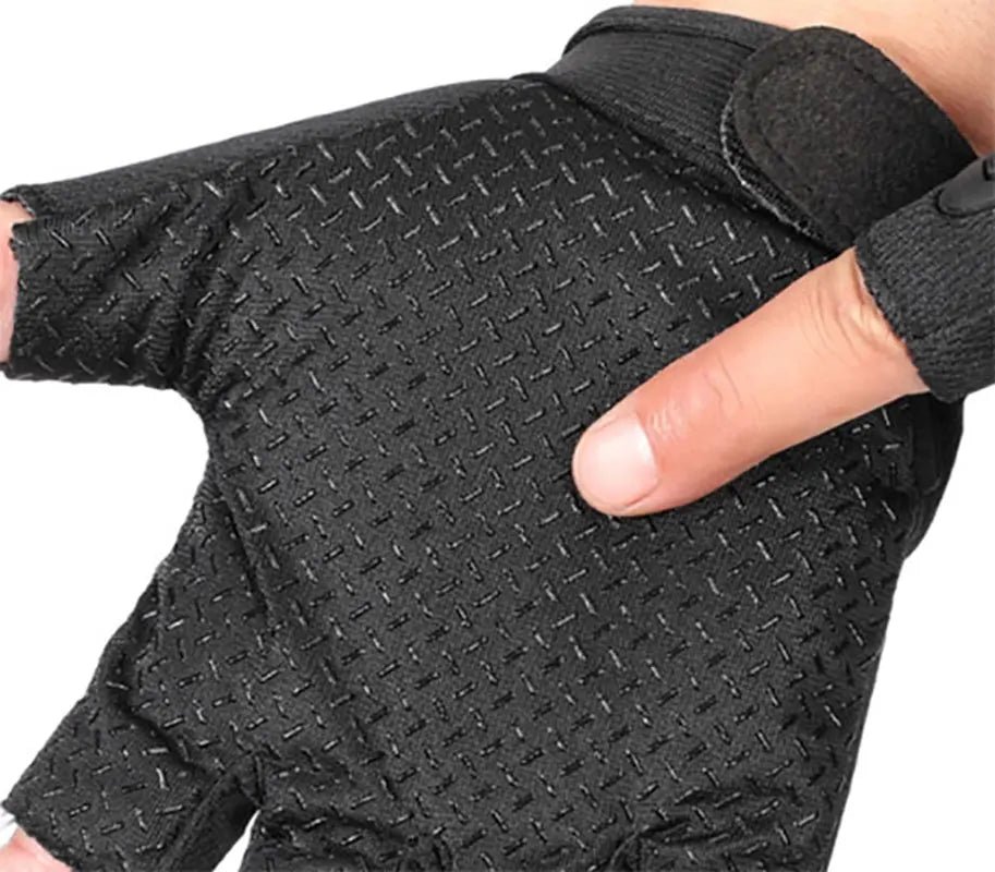 Men's outdoor sports non-slip tactical gloves