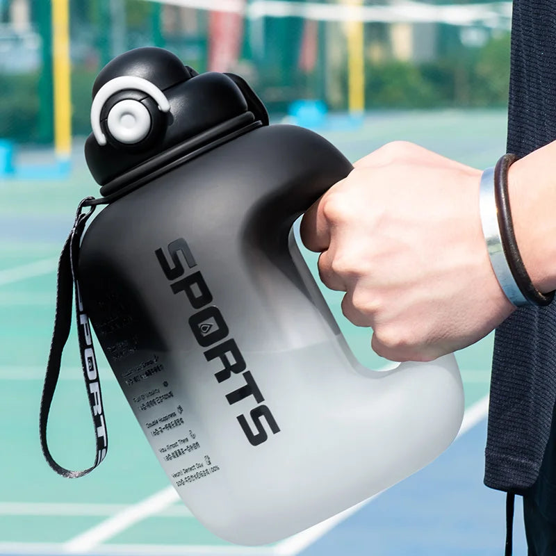 Botella de agua deportiva portátil de gran capacidad 1.6 y 2.0 Lt.