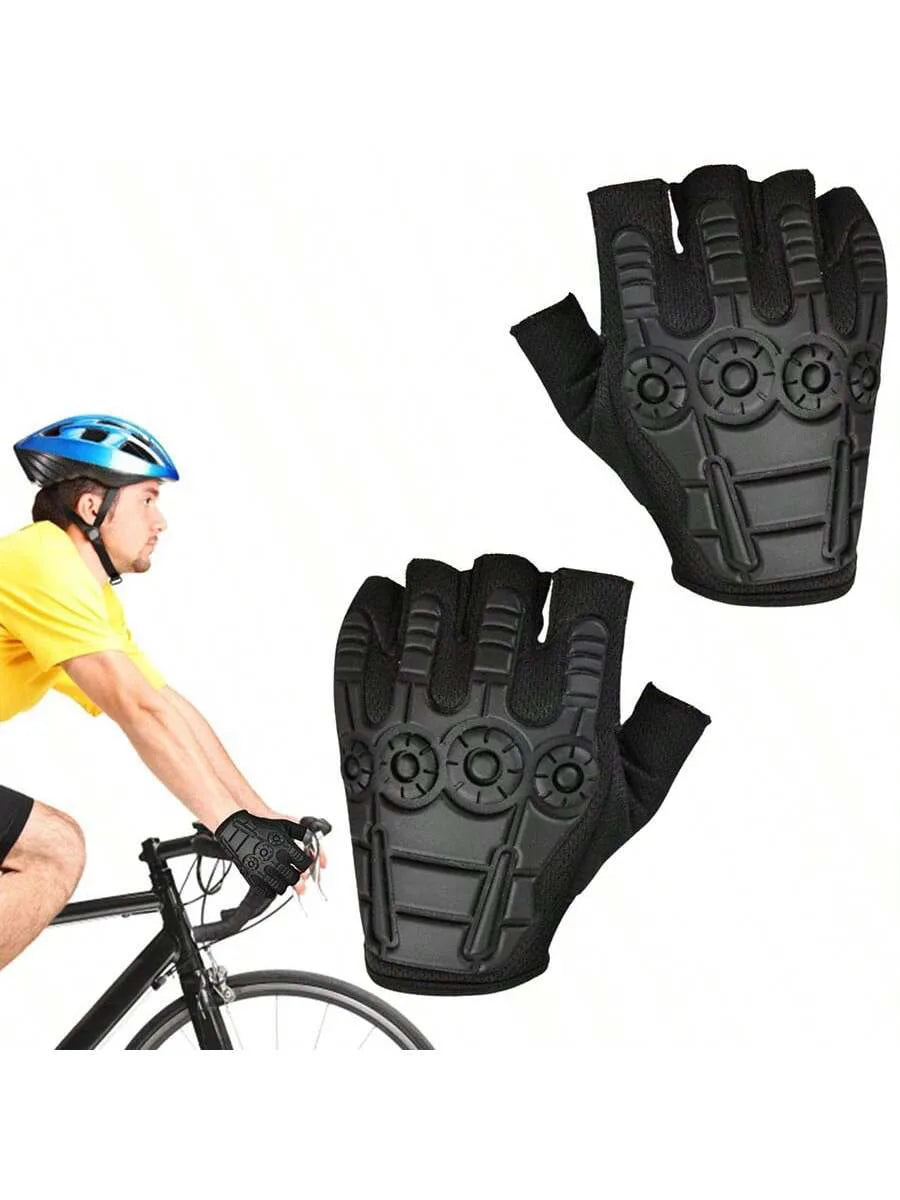 Men's outdoor sports non-slip tactical gloves