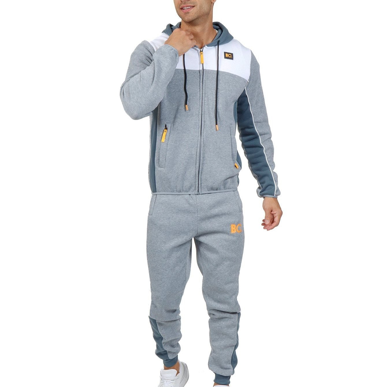 Conjunto deportivo de 2 piezas para hombre, pantalones y sudadera