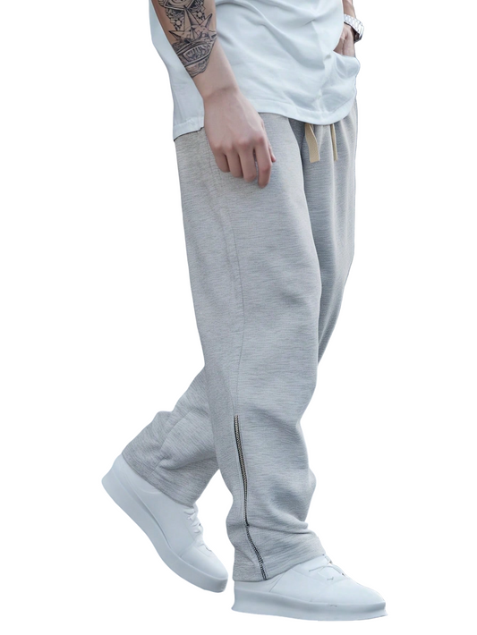Men's Casual Straight Leg Drawstring Sweatpants 