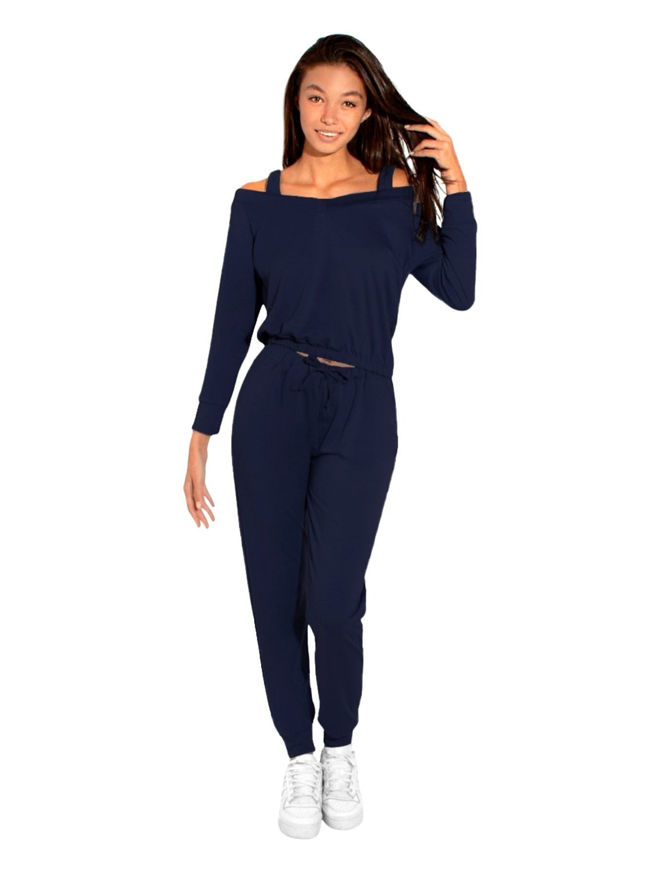 Conjunto deportivo casual y cómodo para mujer