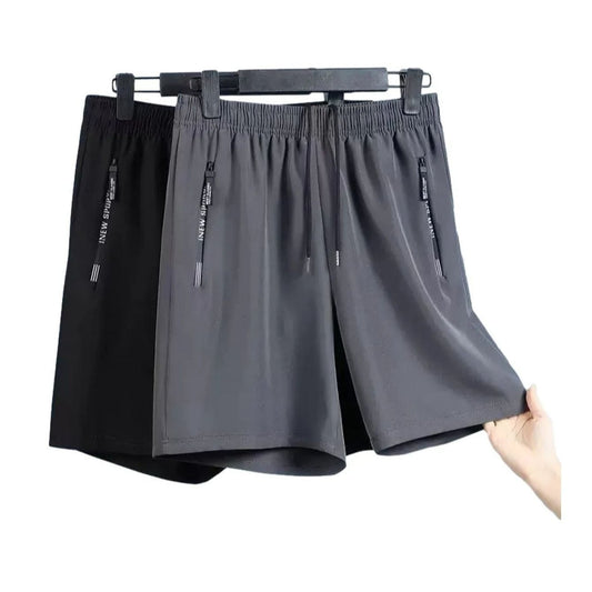 2 Shorts deportivos holgados y cómodos para correr y hacer ejercicio para hombre