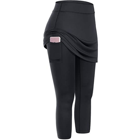 High-elastic leggings with side pockets and push-up effect