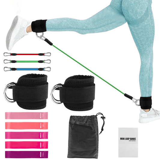 Set of 12 fitness training equipment