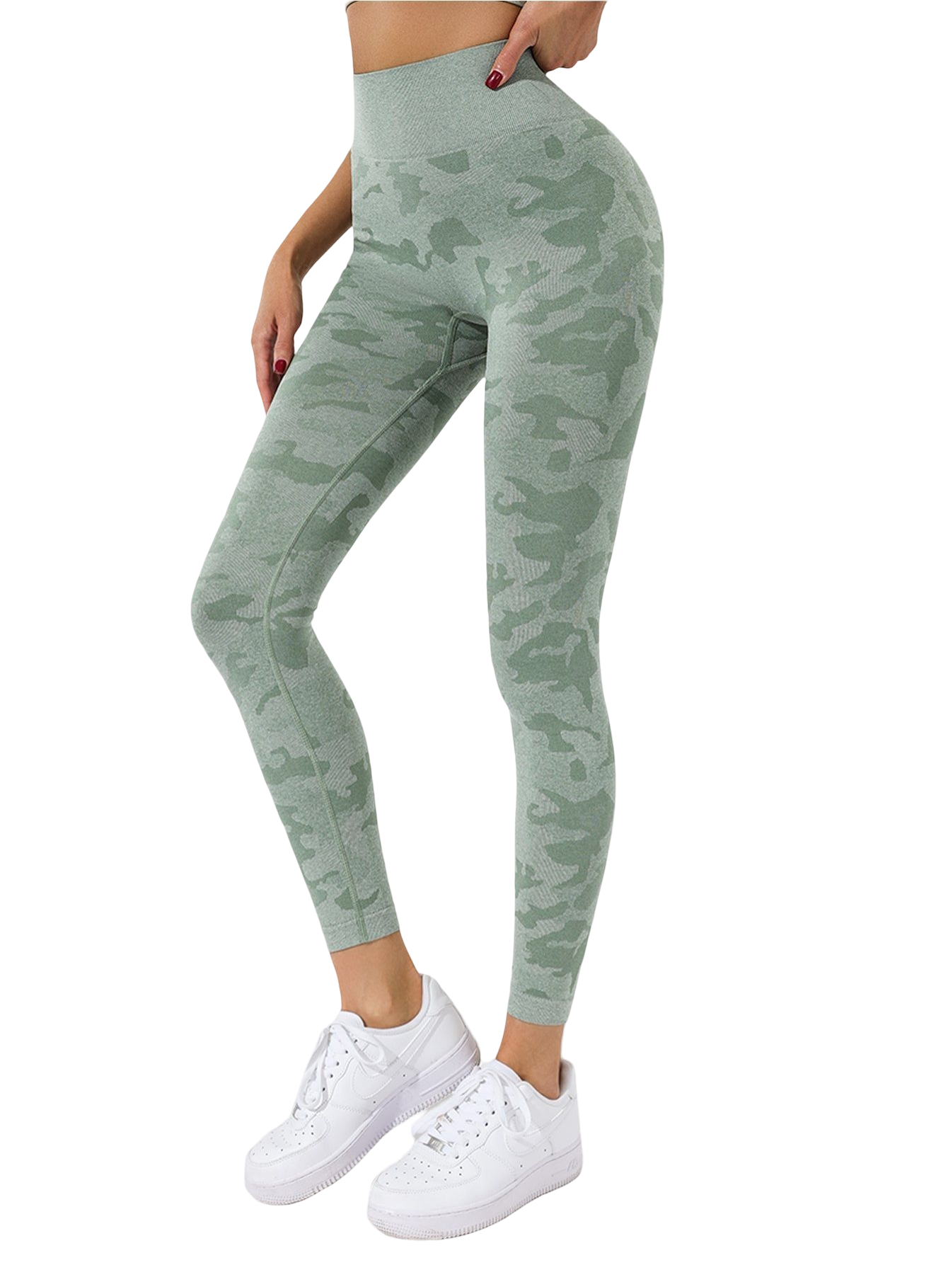 Tie-Dye Sports Leggings with Tummy Control, Lycra with Lifting Effect
