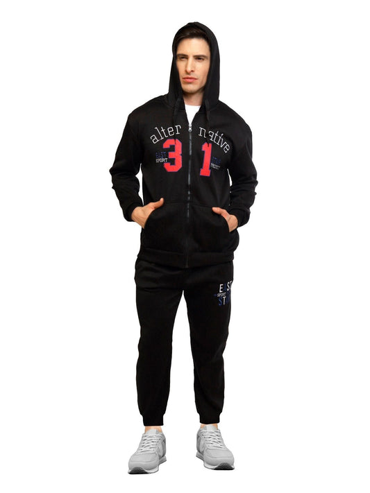 Conjunto de sudadera y pantalón deportivo de moda para hombre
