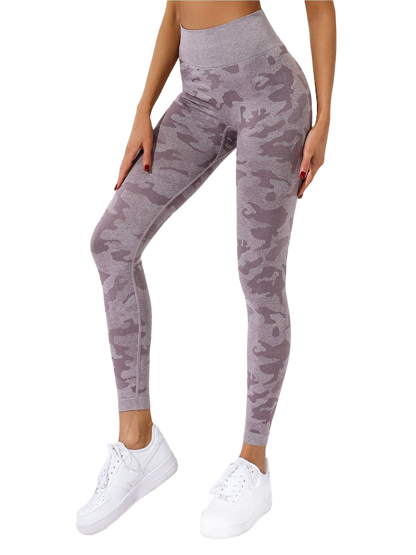 Tie-Dye Sports Leggings with Tummy Control, Lycra with Lifting Effect