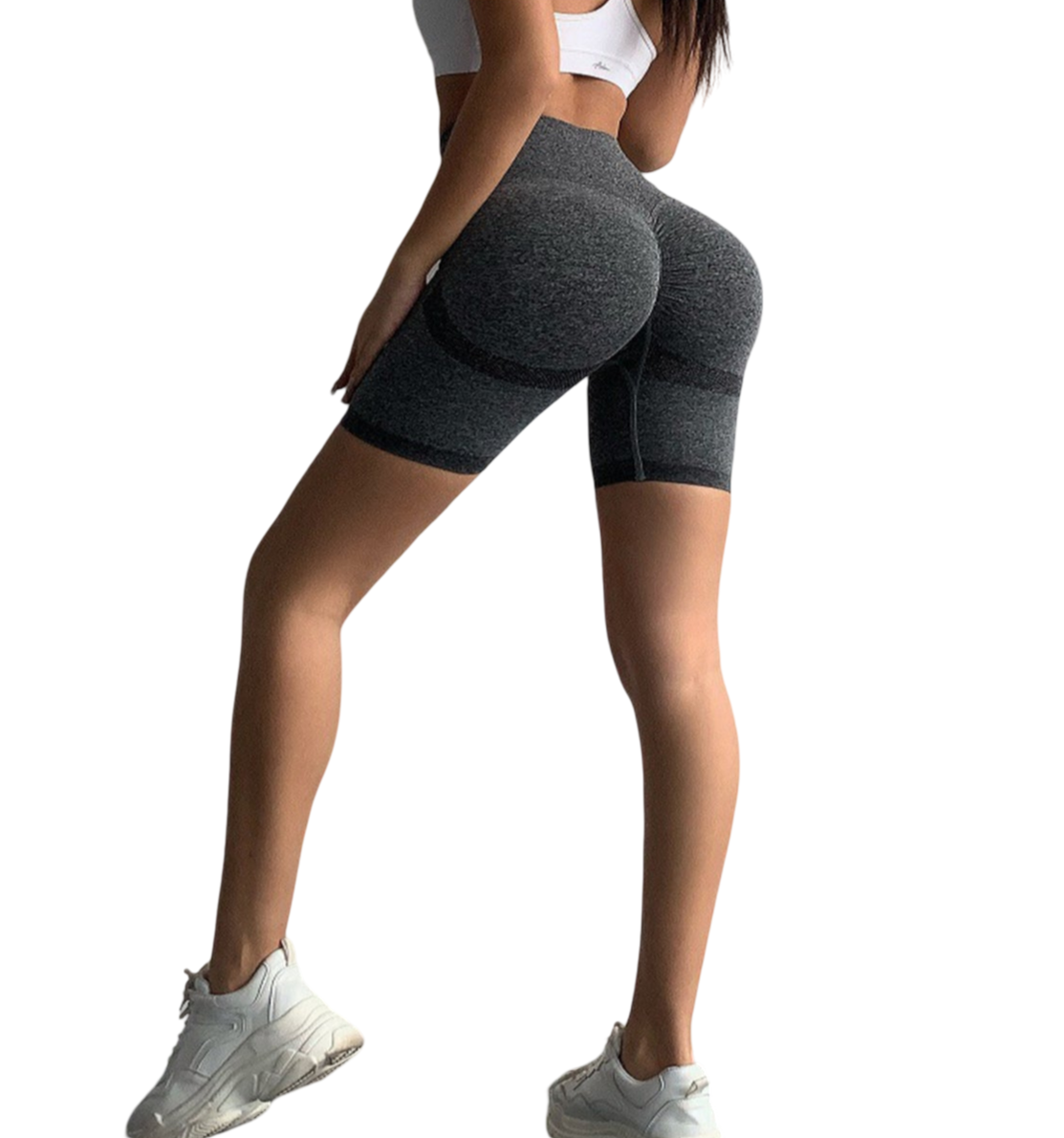 Short lycra sports shorts