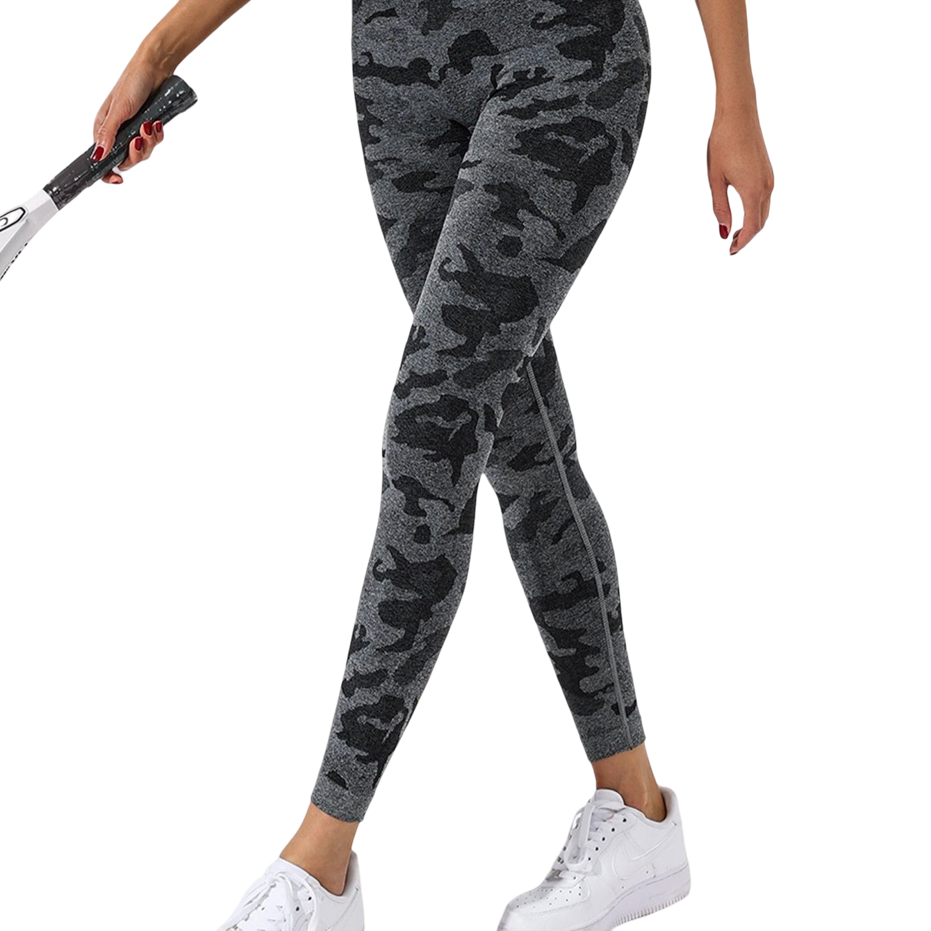 Tie-Dye Sports Leggings with Tummy Control, Lycra with Lifting Effect
