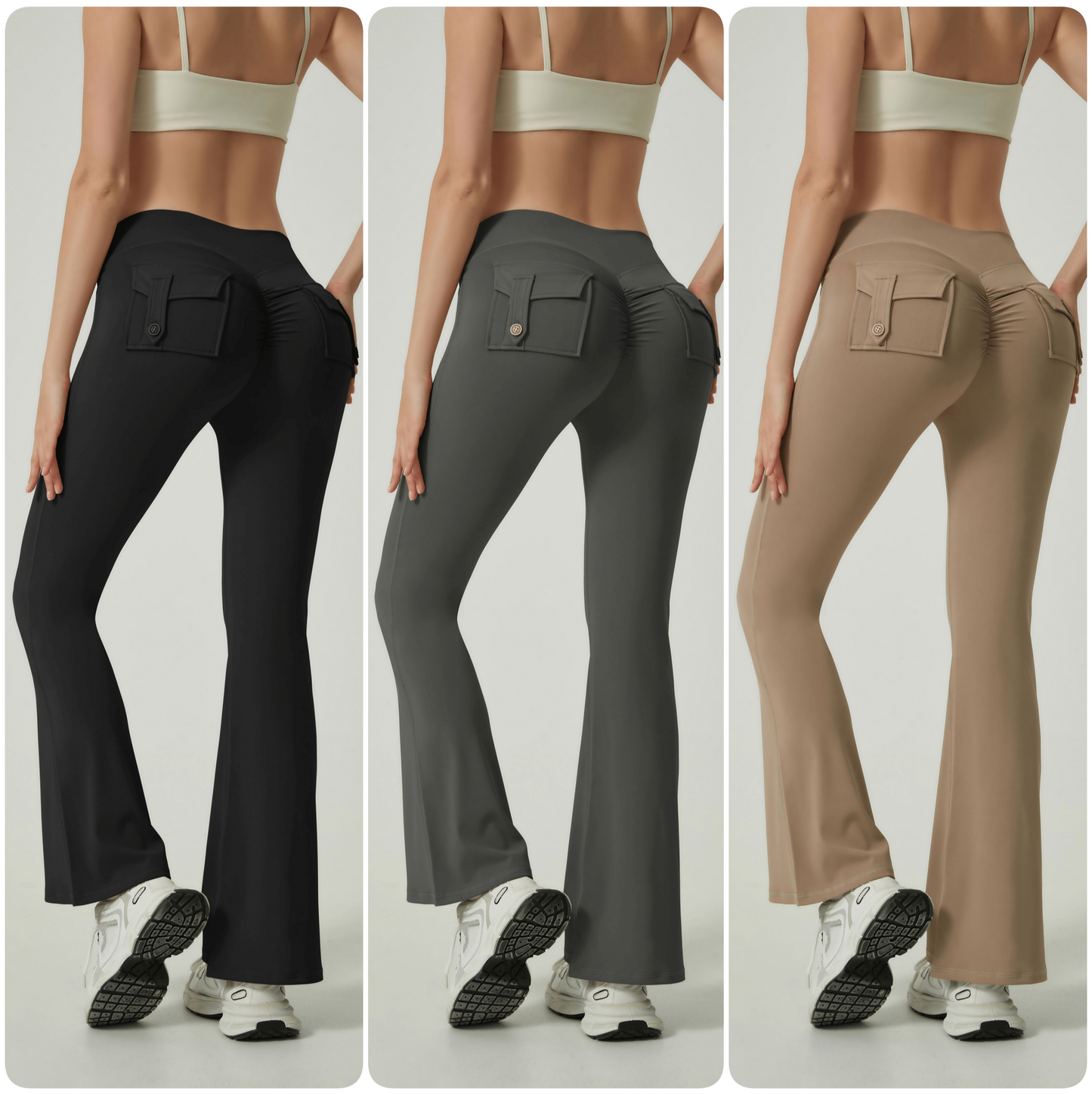Pantalon deportivos comodos Push-up