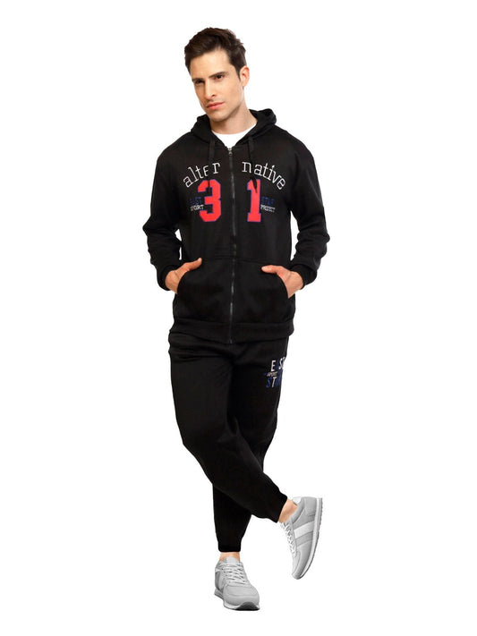 Conjunto de sudadera y pantalón deportivo de moda para hombre