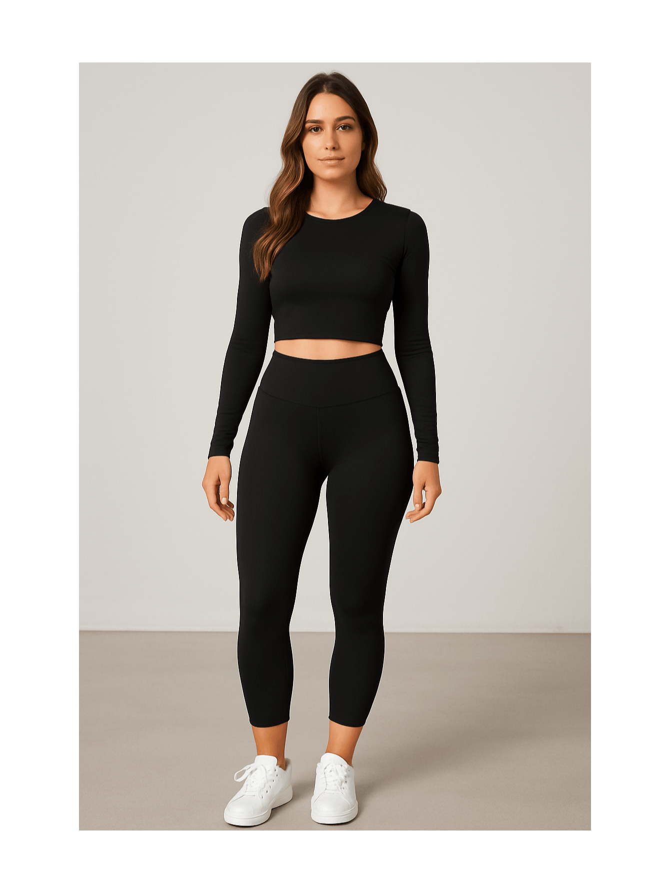 Pack de 3 leggings básicos de cintura alta para mujer