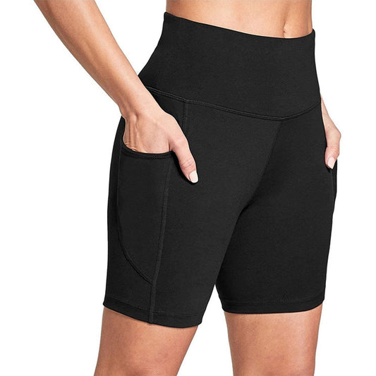 Lycra sports shorts with pouch